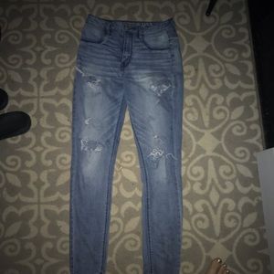 American Eagle skinny holy jeans